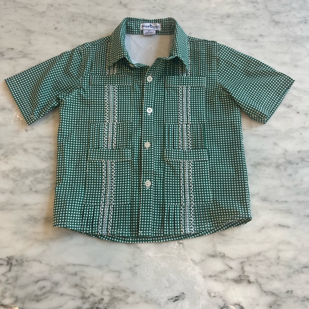 Blue Quail Guayabera 2T